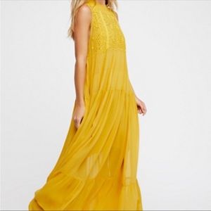 Free People Washington Midi/Maxi Dress Sz M